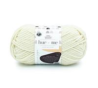 Lion Brand Yarn Hue & Me Bulky Garn, Salz, 3er-Pack