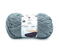 Lion Brand Yarn Hue & Me Garn, Zement