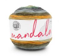 Lion Brand Yarn Mandala-Garn, mehrfarbiges Garn zum Stricken, Häkeln und Basteln, Bunt (Werwolf), 1er-Pack