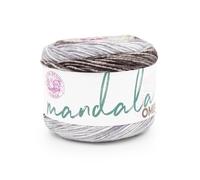 Lion Brand Yarn Mandala Ombre, mehrfarbiges Garn zum Stricken, Häkeln und Basteln, Transformieren, 1 Packung