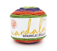 Lion Brand Yarn Mandala Sparkle Multicolor-Garn zum Stricken, H keln und Basteln, Monoceros, 1 Packung