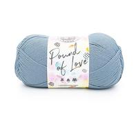 Lion Brand Yarn Pound of Love Garn, Cadet