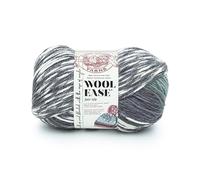 Lion Brand Yarn Wool Ease Fair Isle-Garn, Anthrazit/Mittelgrau