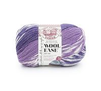 Lion Brand Yarn Wool Ease Fair Isle-Garn, Distel/Orchidee