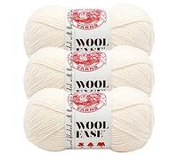 Lion Brand Yarn Wool-Ease Garn, Fisherman, 3er-Pack