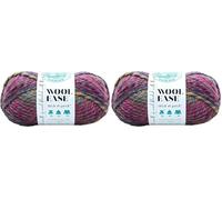 Lion Brand Yarn Wool-Ease Thick & Quick Acrylgarn, Farbe: Grünkohl, 21,59 x 9,53 x 9,53 cm, acryl, Astroland, 21.59 x 9.525 x 9.525 cm (Packung mit 2)