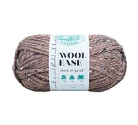 Lion Brand Yarn Wool-Ease Thick & Quick Acrylgarn, Farbe: Grünkohl, 21,59 x 9,53 x 9,53 cm Barley