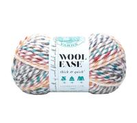 Lion Brand Yarn 640-610 Wool-Ease, Dickes und schnelles Garn, Hudson Bay, Woll-Mischgewebe, 1 Packung, 80