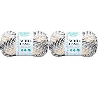 Lion Brand Yarn Wool-Ease Thick & Quick Acrylgarn, Farbe: Grünkohl, 21,59 x 9,53 x 9,53 cm Moonlight (Packung mit 2)