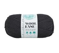 Lion Brand Yarn 640-153 Wollgarn, schwarz, One Size, 504