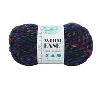 Lion Brand Yarn Wool-Ease dickes und schnelles Garn, weiches und sperriges Garn zum Stricken, Häkeln und Basteln, 1 Knäuel, City Lights