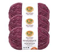 Lion Brand Yarn Rücklaufgarn, Garn zum Stricken und Häkeln, Bastelbandgarn, 1er Pack, aktuelle Situation