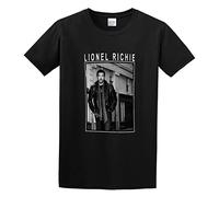 Lionel Richie Scarf Men's T-Shirt Casual Tee Summer Fashion Tops Clothing Black S