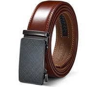LionVII Automatik Gürtel Herren, 35mm Breit Ratsche Ledergürtel für Anzug | Ohne Löcher,Schnalle Zinklegierung, Strapazierfähiges Leder,Zuschneidbar, Für Business & Freizeit,Klassischer Bequeme