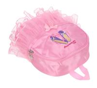 LIOOBO Mädchen Ballett Rucksack Tutu Tanztasche in Verstellbare Schulterriemen Leicht Für Tanz Gymnastikunterricht Mit Hauptfach Für Kleidung Und Schuhe