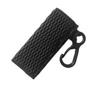 Lip Gloss Pouch Key Ring Portable Lip Balm Lipstick Holder | Lip Glaze Fits Standard Round Square Tube Lipsticks Gloss Balm for Daily Carry Travel Purse Handbag On The Go Mini Pouch