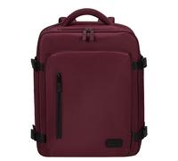 Lipault City Plume Travel Backpack bordeaux