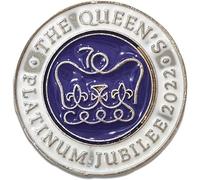 Lipfer 2022 Platin Jubilee Pin Abzeichen Brosche Erinnerungsstücke Jubiläum Von Elizabeth Ii Feierlichkeiten Geschenke Union 70 Jahre Jubilee Street Party Brosche Brosche