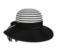 Striped Crown Schlapphut by Lipodo schwarz One Size