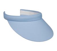 Lipodo Visor Sport Cap Schirm Unifarben Baumwolle Frotteeband Damen Golf Tennis Freizeit Sommer hellblau One Size