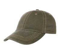 Washed Denim Baseballcap by Lipodo oliv One Size