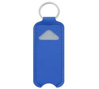 Lippenstift-Schlüsselanhängerhalter, Lippenbalsam, Tasche, Kette, bunt, glänzend, Schlüsselanhänger, Tasche, Zubehör, Rucksack, Dekorationen, Balsam, Aufbewahrungstasche, blau, Einheitsgröße