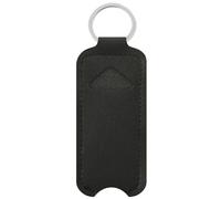 Lippenstift-Schlüsselanhängerhalter, Lippenbalsam, Tasche, Kette, bunt, glänzend, Schlüsselanhänger, Tasche, Zubehör, Rucksack, Dekorationen, Balsam, Aufbewahrungstasche, Schwarz , Einheitsgröße