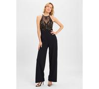 Lipsy Jumpsuit Damen schwarz, 32