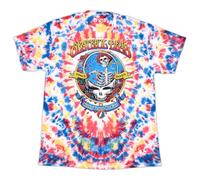 Liquid Blue 60th Anniversary Vintage Band Tee - Grateful Dead T-Shirt Bio-Baumwolle Konzertshirt für Herren, Batik, Mittel