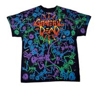 Liquid Blue Dead Space Vintage Band Tee - Grateful Dead T-Shirt Bio-Baumwolle Konzertshirt für Herren, Mehrfarbig, XXL