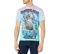 Liquid Blue Grateful Dead Ship of Fools T-Shirt für Herren, Mehrfarbig, XL, Multi, XL
