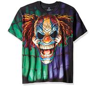 Liquid Blue Herren Evil Clown T-Shirt, Schwarz, L