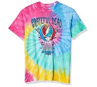 Liquid Blue Herren Grateful Dead Amer Music Hall Spiral T-Shirt, Multi Tie Dye, L