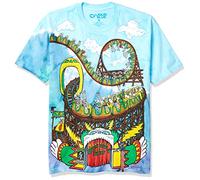 Liquid Blue Herren Grateful Dead-Amusement Park, Batik, Groß
