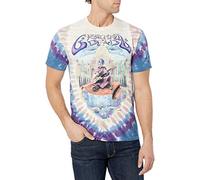 Liquid Blue Herren Grateful Dead-Carpet Ride T-Shirt, Batik, Mittel