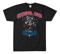 Liquid Blue Herren Grateful Dead Good Ol Glory Short Sleeve T-Shirt, Schwarz, XL