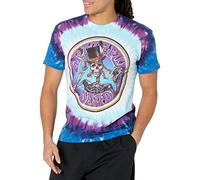 Liquid Blue Herren Grateful Dead Queen of Spades Kurzarm T-Shirt, Batik, Mittel