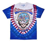 Liquid Blue Herren Grateful Revolutionary Dead Usa SYF T-Shirt, Batik, XX-Large