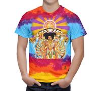 Liquid Blue Herren Jimi Hendrix Axis Bold As Love T-Shirt, Multi, Large