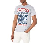 Liquid Blue Herren Led Zeppelin Hermit Kurzarm T-Shirt, Batik, Klein