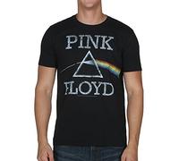 Liquid Blue Herren Pink Floyd Dark Side Classic T-Shirt, Schwarz, XL