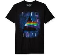 Liquid Blue Herren Pink Floyd Dark Side Space Kurzarm-t-Shirt, Schwarz, Mittel
