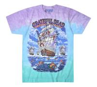Liquid Blue Herren T-Shirt Grateful Dead of Fools Tie Dye Short Sleeve - Mehrfarbig - 3X-Groß