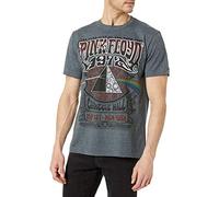 Liquid Blue Men's Pink Floyd Carnegie Hall T-Shirt, Grey, XX-Large