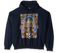 Liquid Blue Men's Plus Size Grateful Dead Closing of Winterland Ballroom Pullover Hooded Sweatshirt, Navy, X-Large