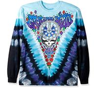 Liquid Blue Unisex-Erwachsene Grateful Dead Midnight Hour Langarm-T-Shirt, Batik, M