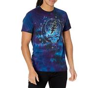 Liquid Blue Unisex-Erwachsene Grateful Dead Mystical Stealie Celestial Tie Dye Ss Tee T-Shirt, Batik, Groß