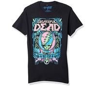 Liquid Blue Unisex-Erwachsene Grateful Dead SYF Blacklight T-Shirt, schwarz, X-Large
