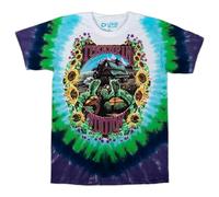 Liquid Blue Unisex-Erwachsene Grateful Dead Terrapin Station Short Sleeve T-Shirt, Batik, 4X-Groß