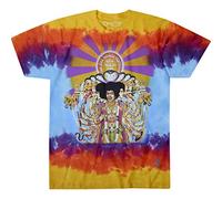 Liquid Blue Unisex-Erwachsene Jimi Hendrix Axis Bold as Love Ss Tee T-Shirt, Batik, 4X-Large